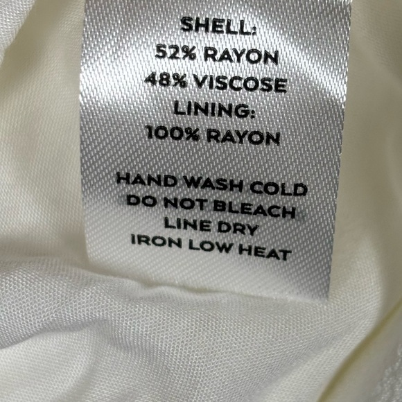 NWT Ivory White Regatta Tassel Midi Skirt- XS - Picture 11 of 12